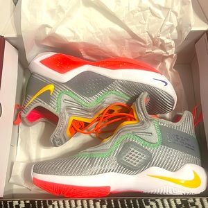 Nike LeBron Soldier XIV LT Smoke grey/orange pulse size 10.5